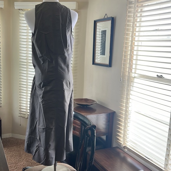 Brochu Walker Side-tie Wrap Dress (cotton/poly blend) - Picture 4 of 7